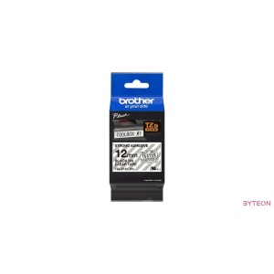 Brother TZE-S131 (12mm, 8m) laminált szalag - Átlátszó