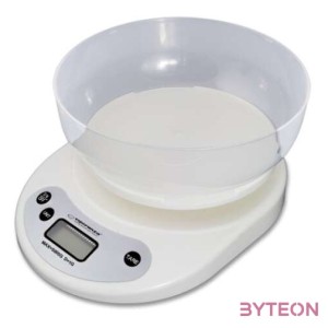 Esperanza EKS007 Coconut Digitális konyhai mérleg - Fehér