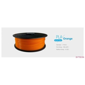 3D Filament PLA 1,75mm 1 kg - Narancssárga