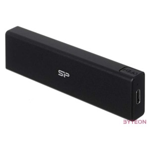 Silicon Power PD60 M.2 USB 3.2 Gen 2 Külső SSD ház - Fekete