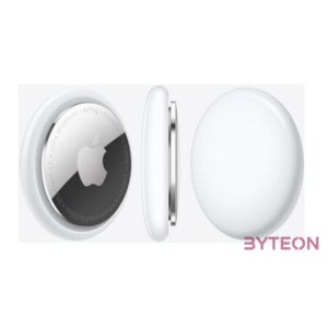 Apple AirTag nyomkövetős kulcstartó - Fehér