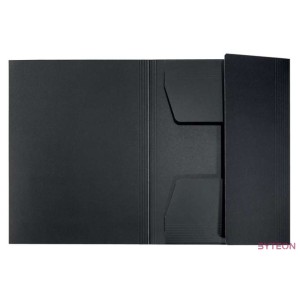 Leitz Recycle A4 Karton pólyás dosszié - Fekete