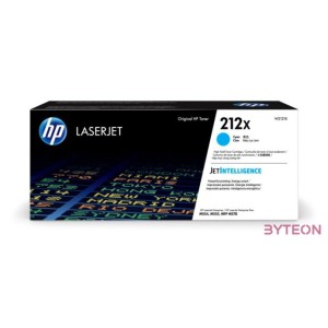HP 212X Eredeti Toner Cián