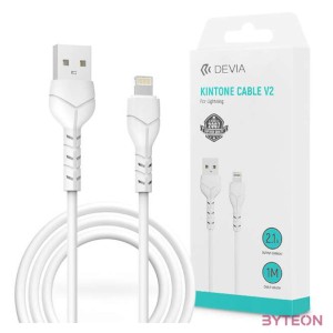 Devia ST348686 USB - Lightning adat és töltőkábel 1m