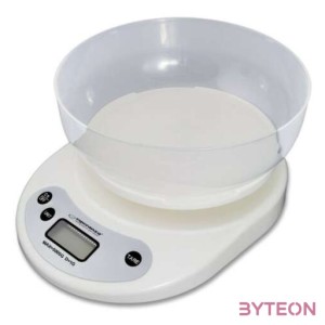 Esperanza EKS007 Coconut Digitális konyhai mérleg - Fehér