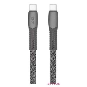 RivaCase PS6105 GR12 USB-C apa - USB-C apa 2.0 Adat és töltőkábel (1.2m)