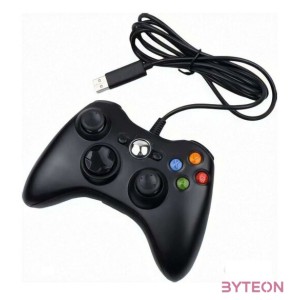 PRC Xbox 360 Vezetékes controller - Fekete