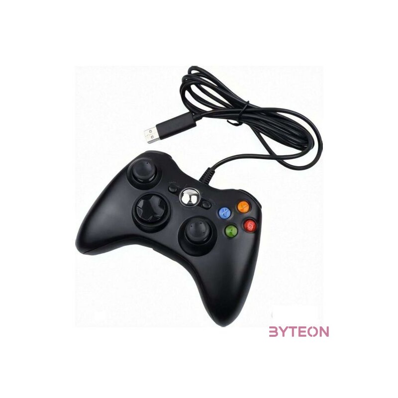 PRC Xbox 360 Vezetékes controller - Fekete