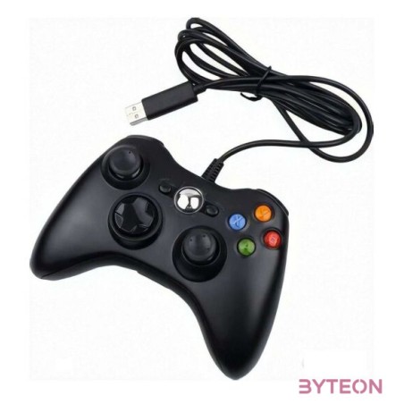 PRC Xbox 360 Vezetékes controller - Fekete