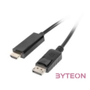 BlackBird DisplayPort v1.1 - HDMI kábel 2m - Fekete