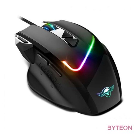 Spirit of Gamer PRO-M3 RGB USB Gaming Egér - Fekete