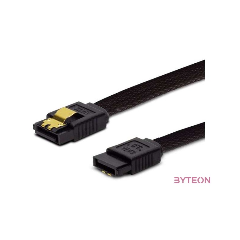 Savio GAK-06 SATA3 kábel 0.5m (SATA3 apa - SATA3 apa)