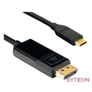 BlackBird BH1317 USB C - Displayport kábel 2m - Fekete