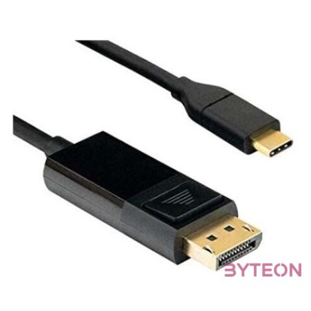 BlackBird BH1317 USB C - Displayport kábel 2m - Fekete