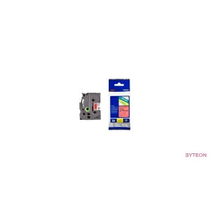 Brother TZE-451 (24mm, 8m) laminált szalag - Piros