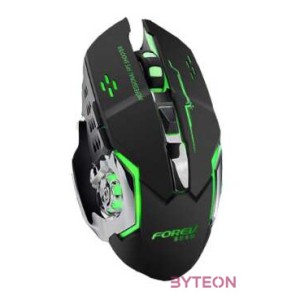 Forev W502 Wireless Gaming Egér - Fekete