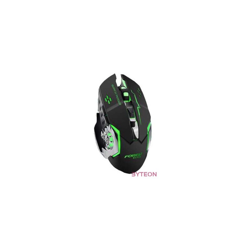 Forev W502 Wireless Gaming Egér - Fekete