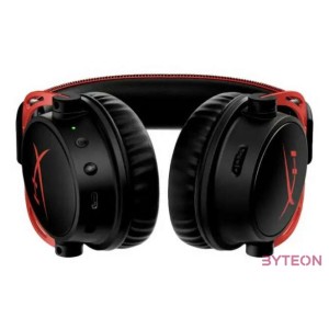 HP HyperX Cloud Alpha Wireless Gaming Headset - Fekete,Piros