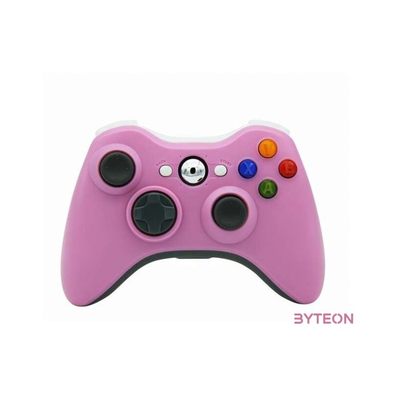 PRC Xbox 360 Vezeték nélküli controller - Rózsaszín