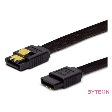 Savio GAK-02 SATA3 kábel 0.3m (SATA3 apa - SATA3 apa)