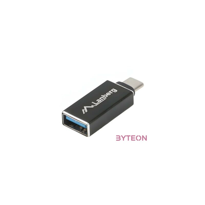Lanberg USB-C apa - USB 3.1 anya adapter