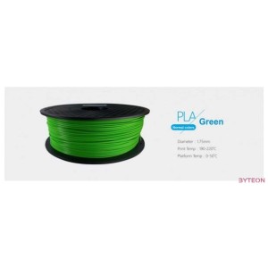 3D Filament PLA 1.75mm 1 kg - Zöld