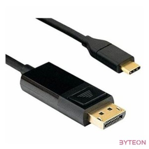 BlackBird BH1317 USB C - Displayport kábel 2m - Fekete