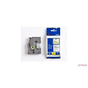 Brother TZE-S131 (12mm, 8m) laminált szalag - Átlátszó