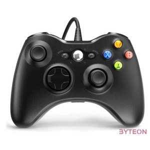 PRC Xbox 360 Vezetékes controller - Fekete