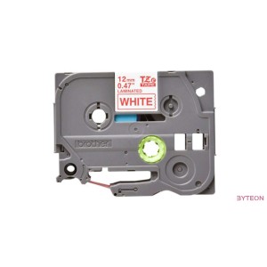 Brother TZE-232 (12mm, 8m) laminált szalag - Fehér