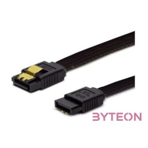 Savio GAK-02 SATA3 kábel 0.3m (SATA3 apa - SATA3 apa)