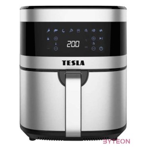 Tesla AirCook Q60XL 6L Forrólevegős fritőz - Fekete,Inox