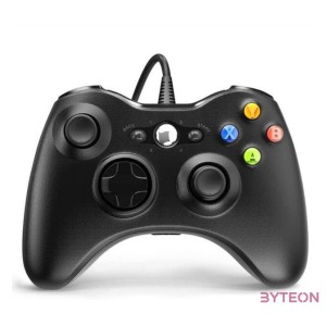PRC Xbox 360 Vezetékes controller - Fekete