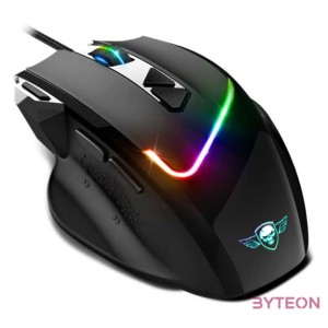 Spirit of Gamer PRO-M3 RGB USB Gaming Egér - Fekete