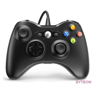 PRC Xbox 360 Vezetékes controller - Fekete