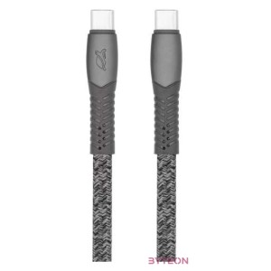 RivaCase PS6105 GR12 USB-C apa - USB-C apa 2.0 Adat és töltőkábel (1.2m)