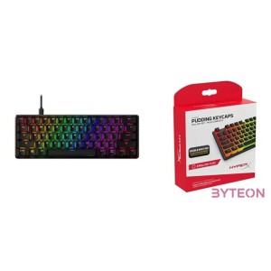 HP HyperX Alloy Origins 60 Mechanikus (Red Switch) USB Gaming Billentyűzet - Angol (US)