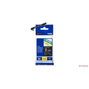Brother TZE-325 (9mm, 8m) laminált szalag - Fekete
