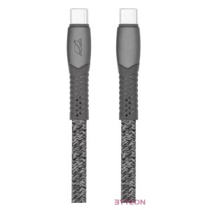 RivaCase PS6105 GR12 USB-C apa - USB-C apa 2.0 Adat és töltőkábel (1.2m)