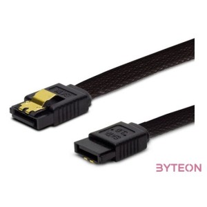 Savio GAK-02 SATA3 kábel 0.3m (SATA3 apa - SATA3 apa)