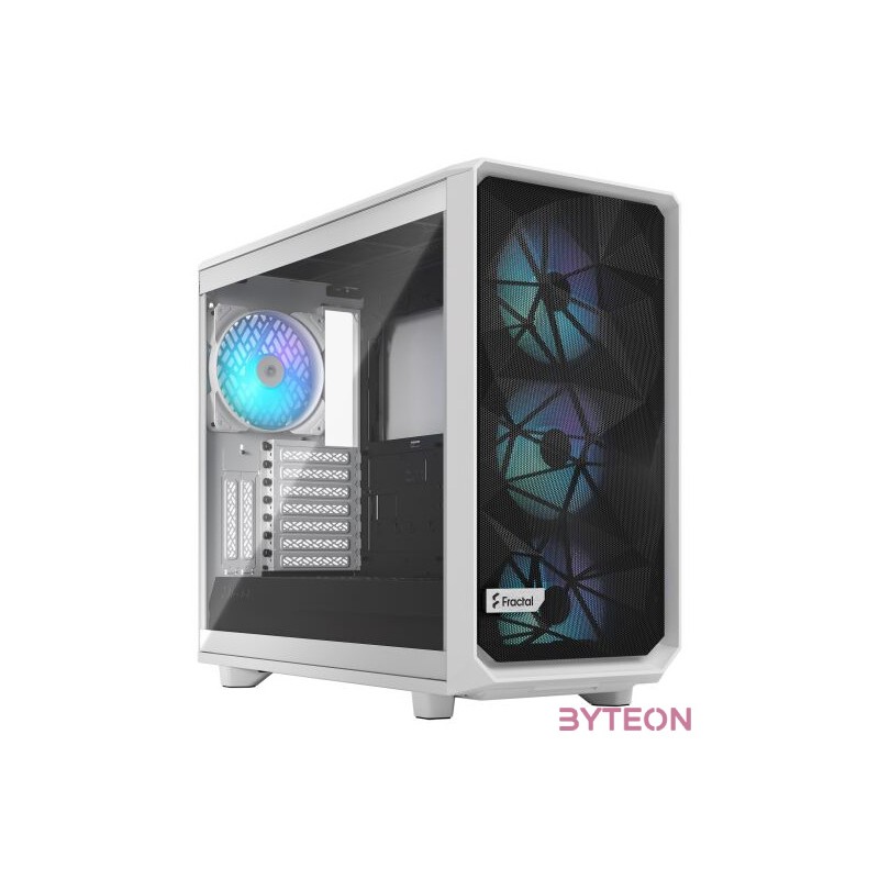 Fractal Design Meshify 2 RGB Számítógépház - Fehér