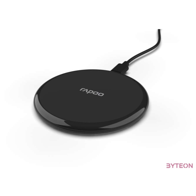Rapoo XC105 Vezeték nélküli töltő - Fekete (10W)