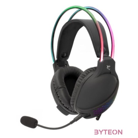 White Shark OX GH-2140 RGB Gaming Headset - Fekete