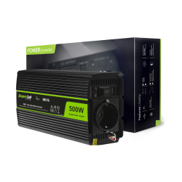 GREENCELL Inverter 12V - 230V 500W/1000W Pure sine wave