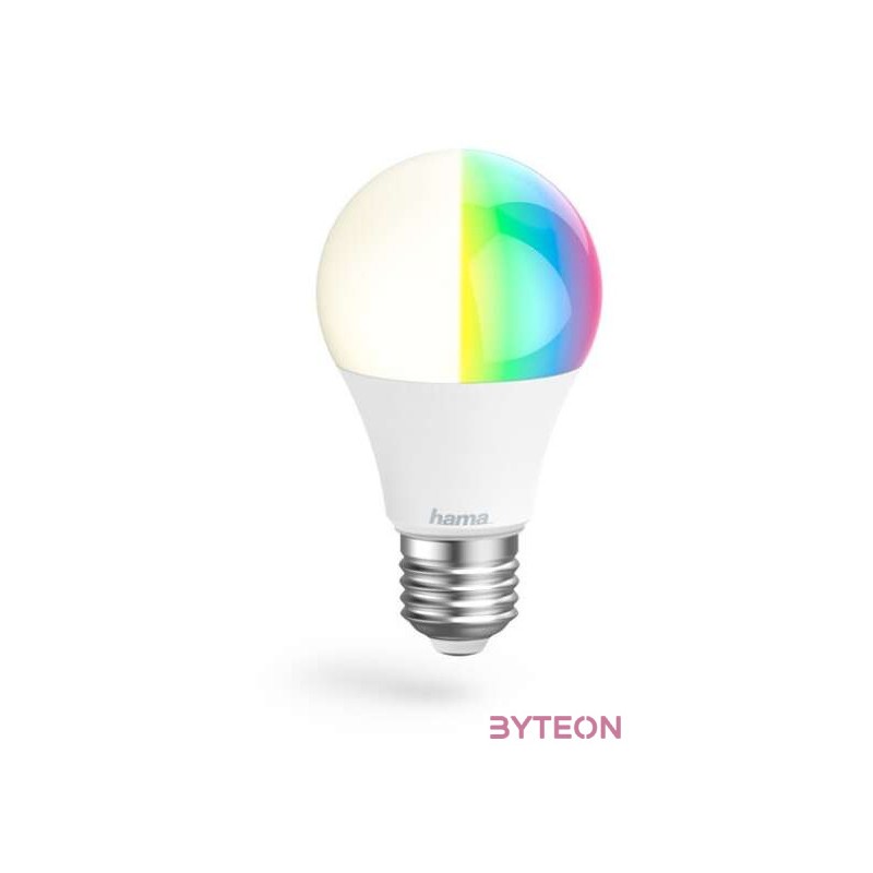 Hama LED Körte izzó 10W 806lm 6500K E27 - RGBW