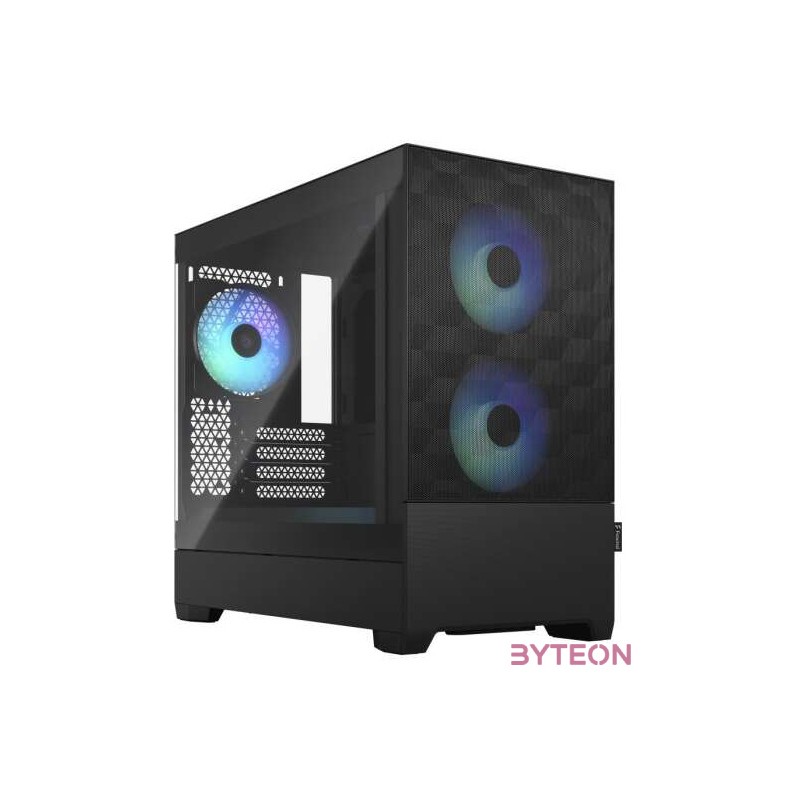 Fractal Design Pop Mini Air RGB Számítógépház - Fekete