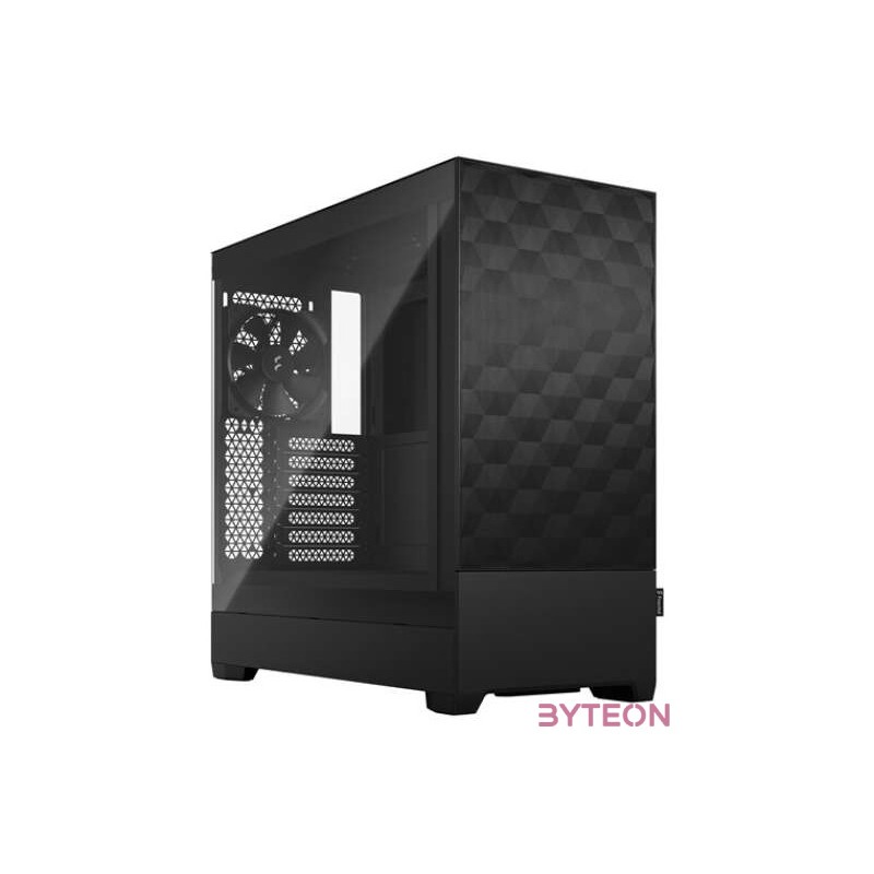 Fractal Design Pop Air Black TG Clear Tint Számítógépház - Fekete