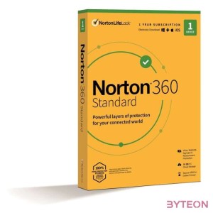Norton 360 Standard HUN vírusirtó szoftver (1 PC , 1 év)