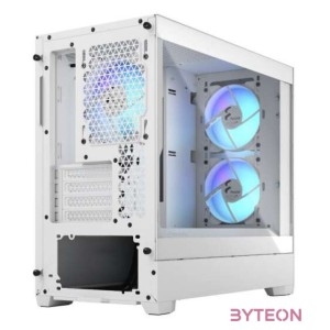 Fractal Design Pop Mini Air RGB White TG Clear Tint Számítógépház - Fehér
