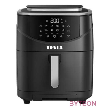 Tesla AirCook & Steam QS500 7L Forrólevegős fritőz - Fekete